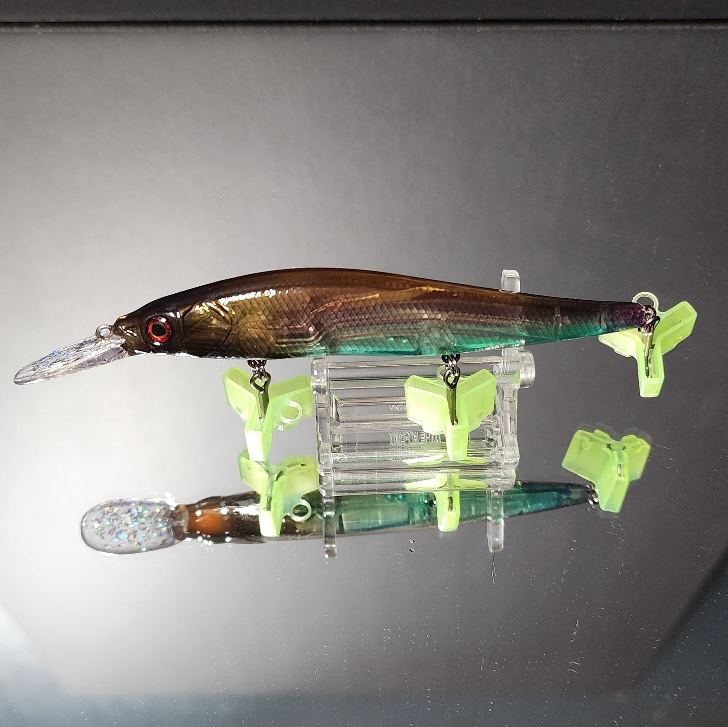 Vision 110 +1 jerkbait Clone (Bedrock Creek Assassin)