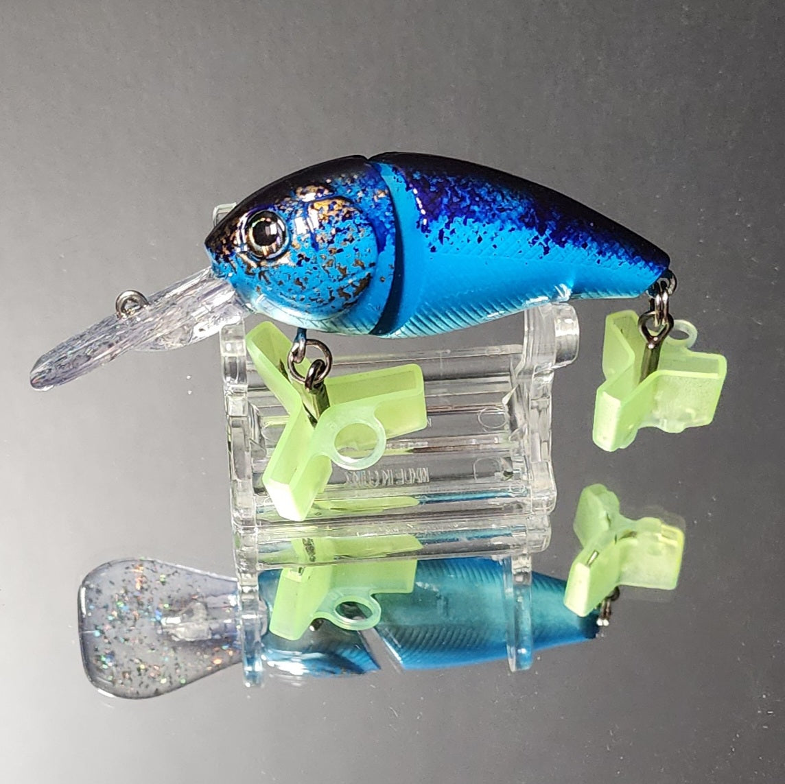 2.5 ich Crankbait Single Joint (Bluewater Abyss)