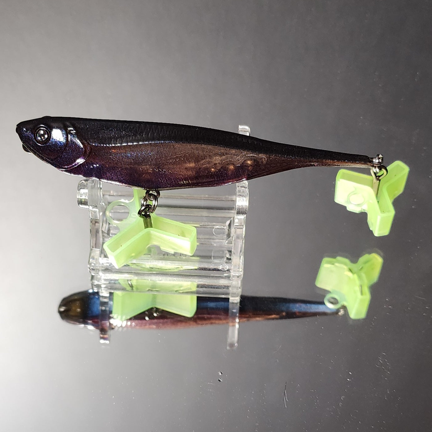 4 inch topwater walking pencil popper hybrid (Cosmic Phantom Killer)