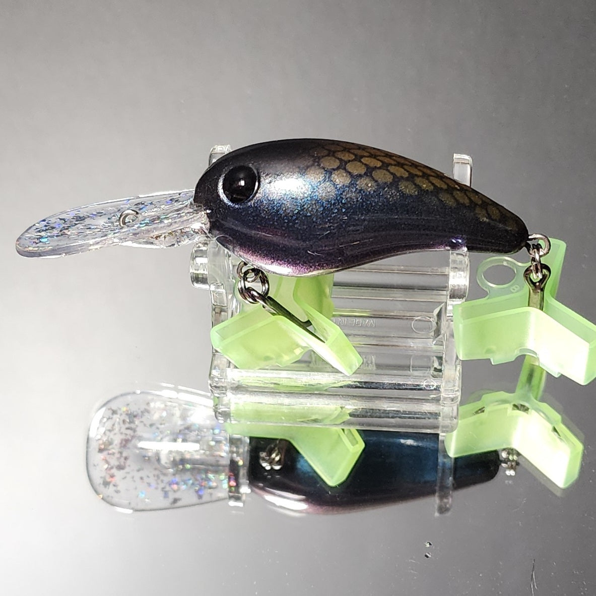 Wiggle Wart 2.25inch (Blackwater shadow shiner)
