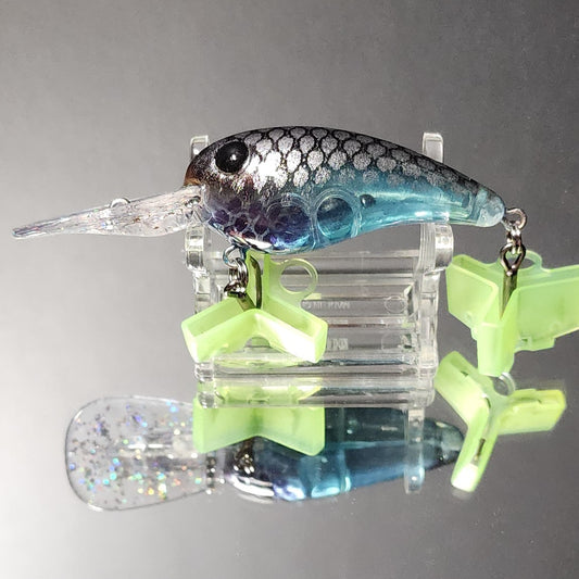 Wiggle Wart 2.25inch (Chrome Water Phantom)