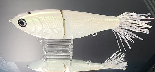 7" Premium Fat Belly Glidebait (Polar Pearl)