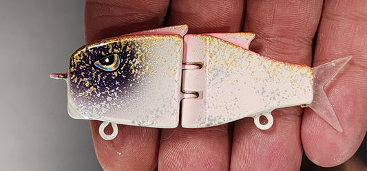 Mini Glide Raptor 2.5" Premium Glidebait (Royal Pink Reaper)