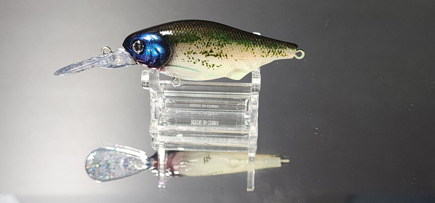 Shad Diver Slim Side (Belladonna Bassassin)