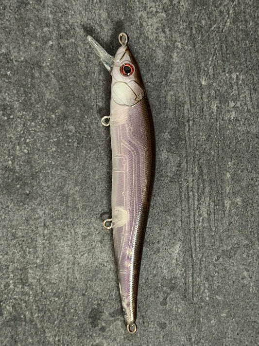 Vision 110 Jerkbait clone (Toxic Frostbite)